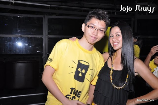  chargedup moment of me is when I took photo with the emcee Jojo Struys