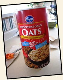 Start with a box of Oatmeal Start with a box of Oatmeal