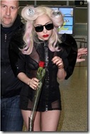 EXCLUSIVE: Lady GaGa Arrives In Sydney With Two Cans Of Coke In Her Hair (USA ONLY)