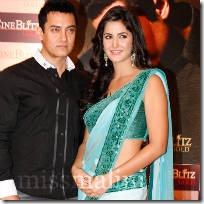 Katrina Kaif and Aamir Khan