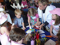 Catechesis children during a service