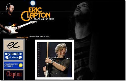 Brazilian Fan Club Eric Clapton