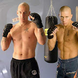 Georges St. Pierre stops by to train with me. Sometimes he brings Kolaches.