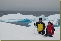 Explorers and Iceberg graveyard