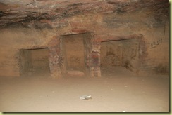 Inside a tomb