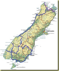 South Island to Cromwell