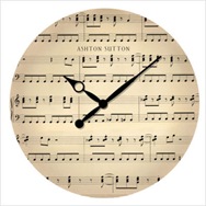 Music Note Wall Clock