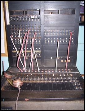 switchboard of Railroad Depot when Villa came to town