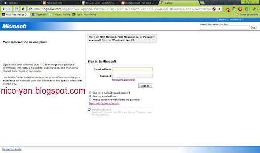 Screenshot VLK website