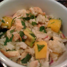 Chicken, Mango, and Rice Salad