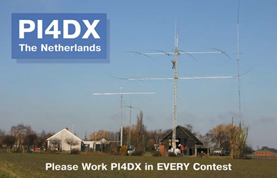 Ham radio station PI4DX