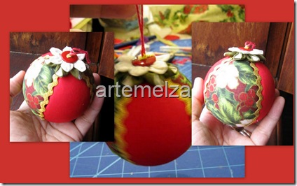 artemelza - bola de natal
