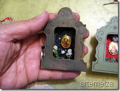 artemelza - oratório numa caixa de fósforos artemelza - oratório numa caixa de fósforos