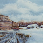 Le poids du temps - 7'' x 14'', collection privée, 2000.