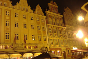 The square at night
