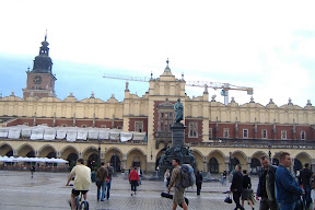 Poland is under construction everywhere.  There are cranes all over the place.