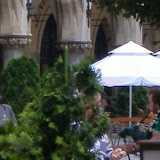 Jiv and the bagpiper square off.