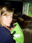 Polly in the Baby Bjorn