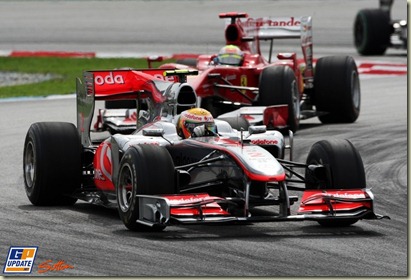 Lewis Hamilton (GBR) McLaren MP4/25 
Formula One World Championship, Rd 3, Malaysian Grand Prix, Race, Sepang, Malaysia, Sunday 4 April 2010.