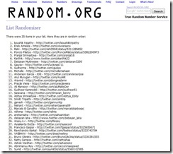 Winners of Giveaway-1 for New Okut