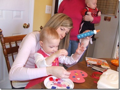 Lily and Kristin crafts