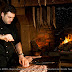 Fabrication de l'andouille artisanale. Rivallan-Quidu, Guémené-sur-Scorff.