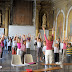 Echauffement pour les élèves de la pré-maîtrise,  Sainte Anne d'Auray.