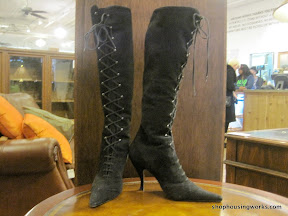 Michel Perry Suede Boots