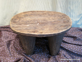 Rustic Wooden Stool