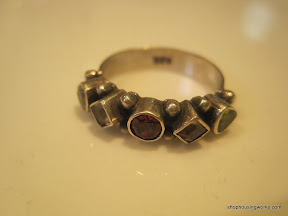 Sterling and Stone Ring