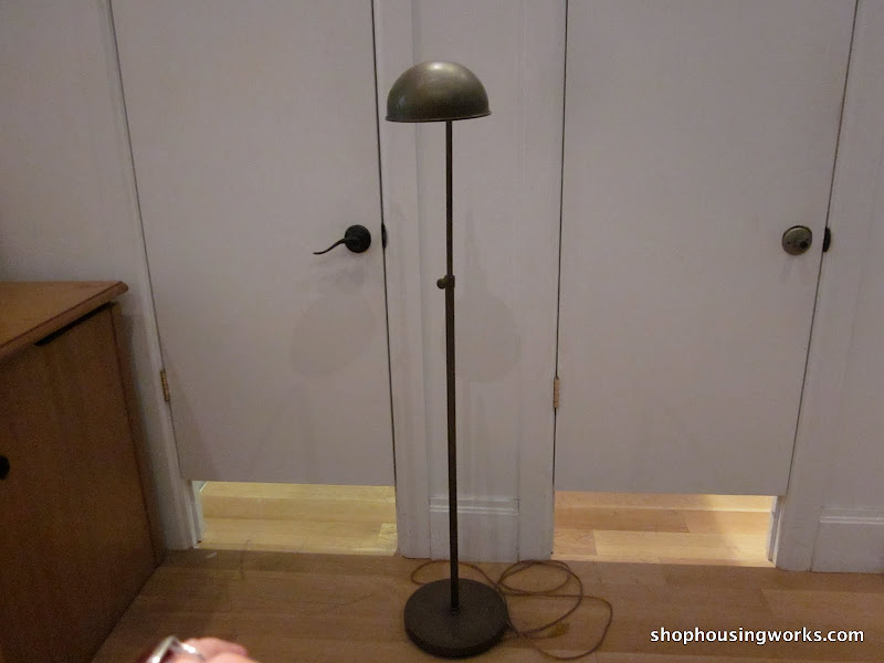 Vintage Brass Floor Lamp