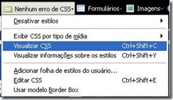 visualizar css