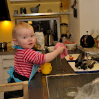 Der bliver vasket op med stort iver :-)