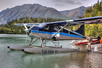 Lake Clark, taken from the Island Lodge, Beaver