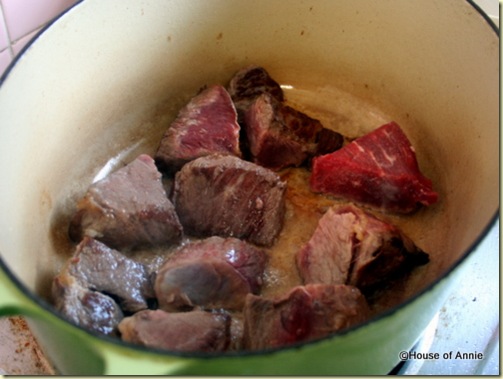 browning stew beef