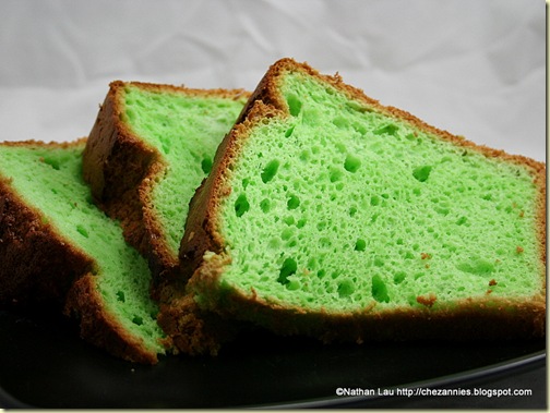 Pandan Chiffon Cake