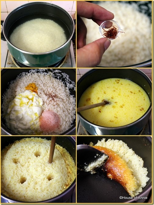 Making Persian Rice
