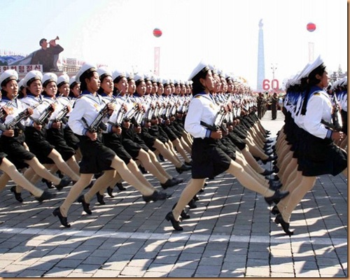 house North Korean women at a north korean women. house North Korean women at a