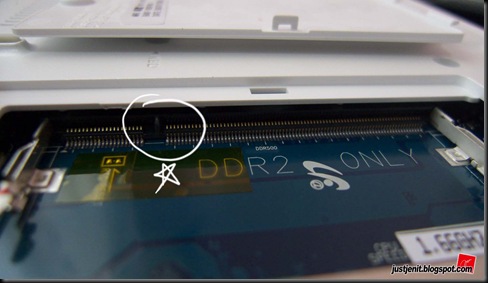 change laptop DDR2 memory_007