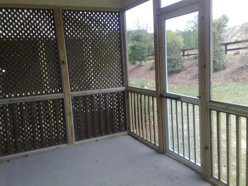 how to build a screened porch the aluminium