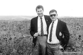 Dave Beck with JN. Thiepval. 1986.jpg