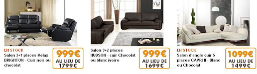 Voir les canapés discount Voir les canapés discount