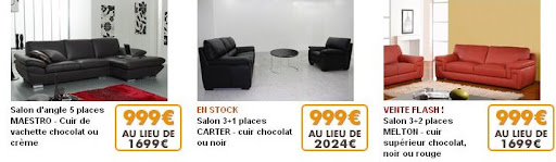 Voir les canapés discount Voir les canapés discount