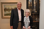 Mayor Mike Wiggins and Julia Duffy