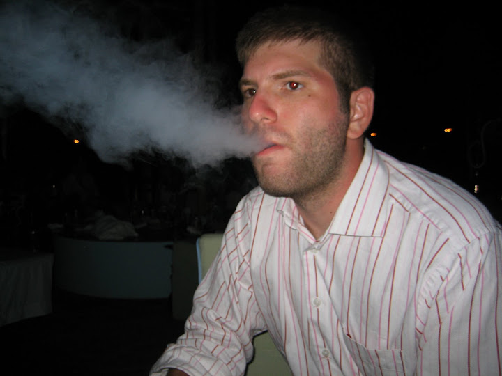 Breathing Fire from Shisha