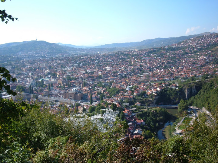 Sarajevo from Cafe Biban