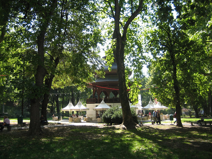 A Chinese Tower Cafe, Where Later in Our Stay We Got Refreshments