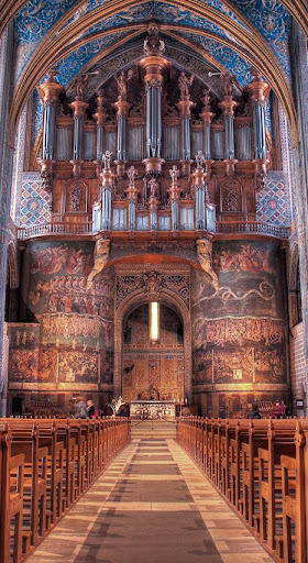 Intérieur de la Cathédrale Sainte-Cécile d'Albi - Photo Christophe Ramos - Flickr
