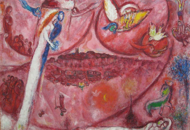 Marc Chagall - Le Cantique des Cantiques III, 1960