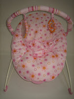 2 Baby Bouncer BRIGHT STARS PRETTY IN PINK